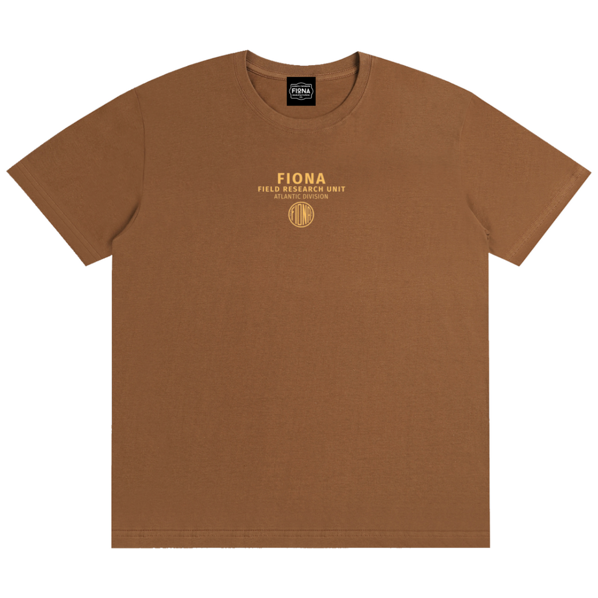 The Field Guide Tee - Burnt Caramel
