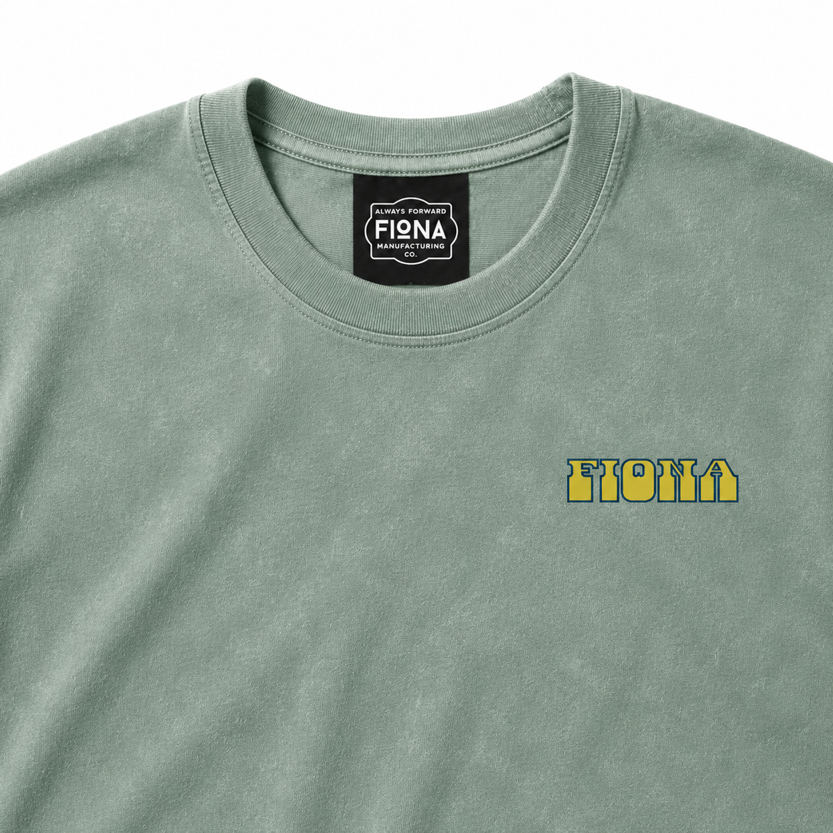 Good Company Snow Washed Tee - Bean Green