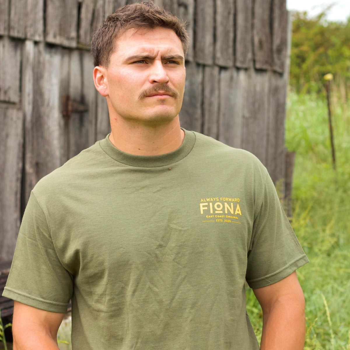 Branded Tee - Surplus Green