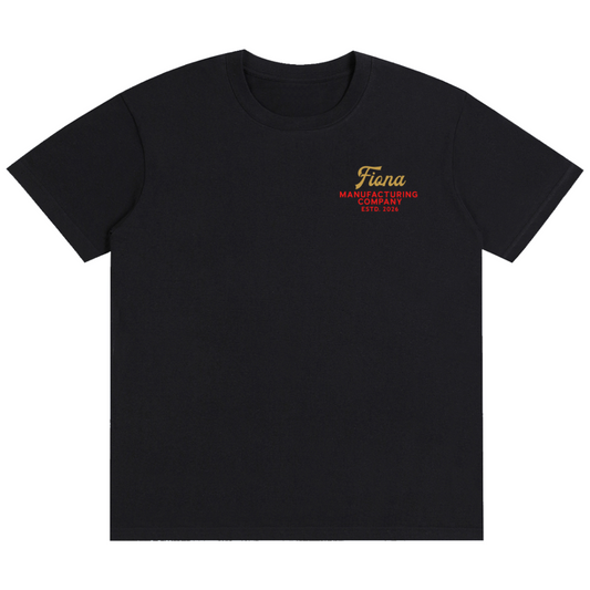 Good Luck, Don't Drown Tee - Pigment Black