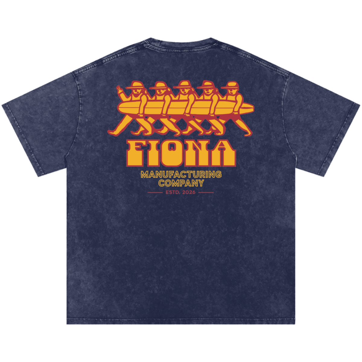 Good Company Snow Washed Tee - Royal Blue