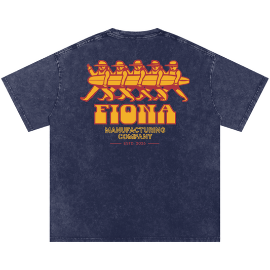Good Company Snow Washed Tee - Royal Blue