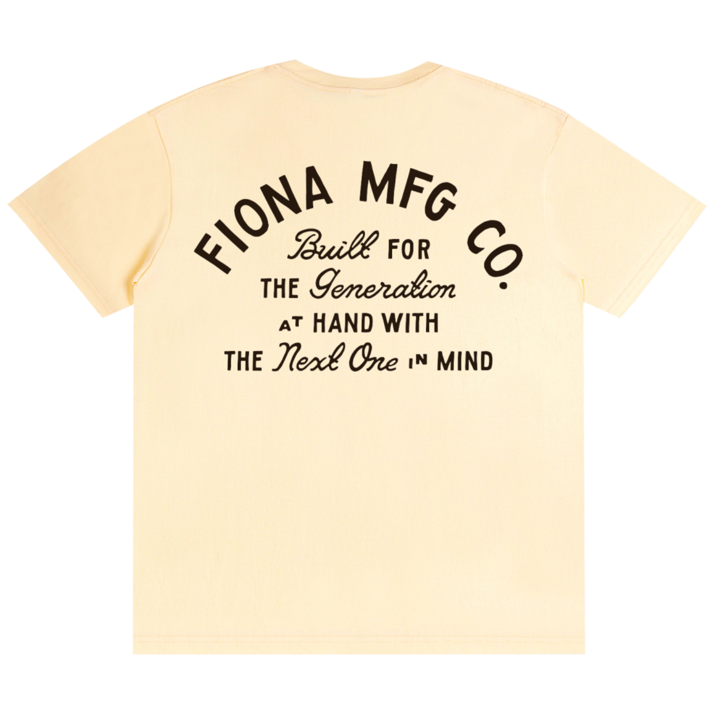 The Company Standard Tee - Light Apricot