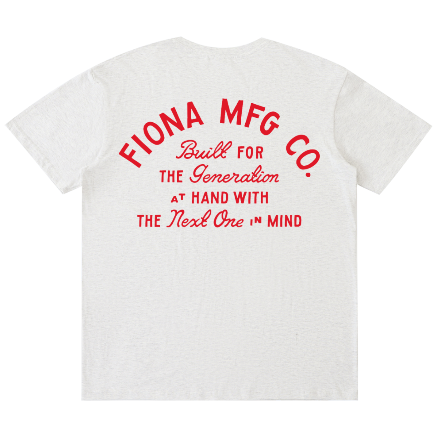 The Company Standard Tee - Flower Gray