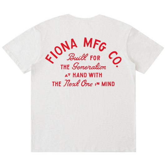 The Company Standard Tee - Flower Gray