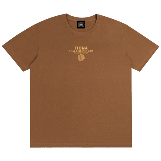 The Field Guide Tee - Burnt Caramel