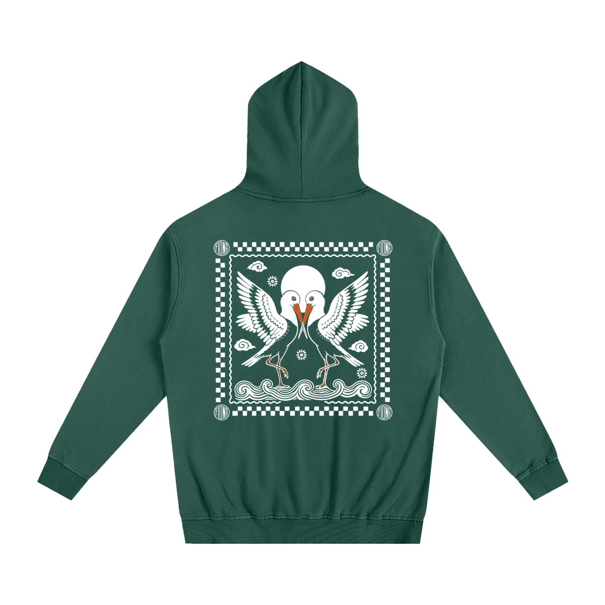 The Oystercatcher Hoodie [Field Collection 1] - Forest Green