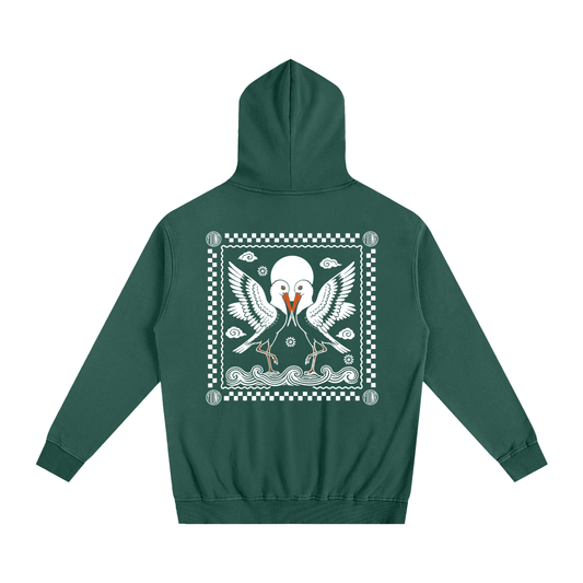 The Oystercatcher Hoodie [Field Collection 1] - Forest Green