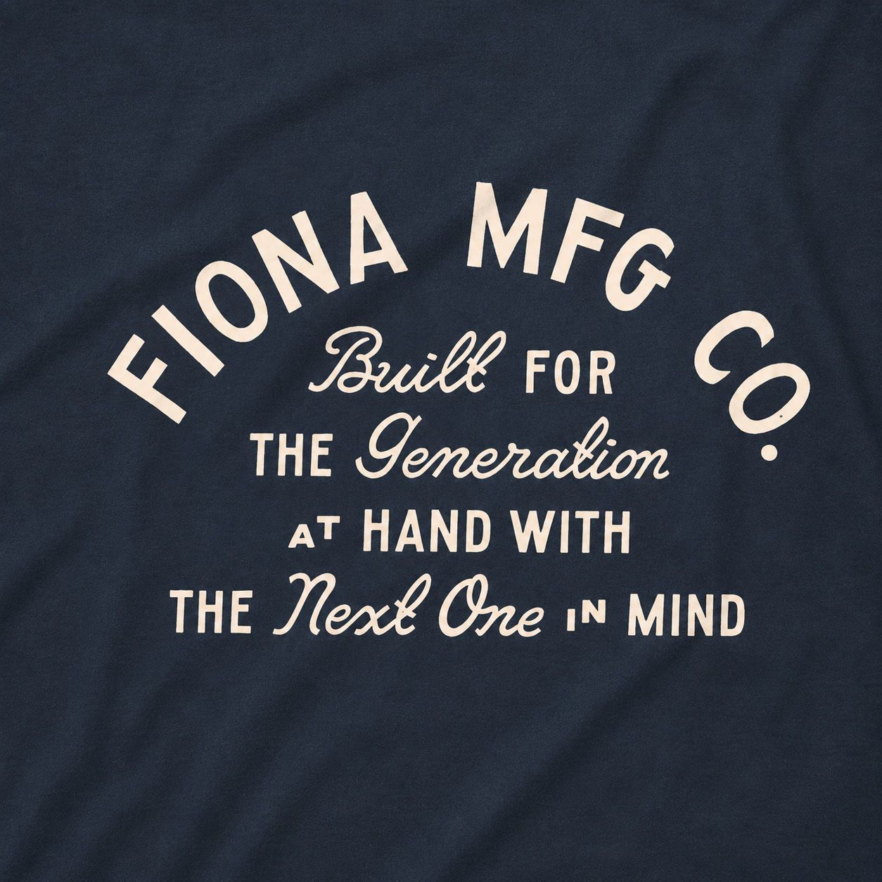 The Company Standard Tee - Dark Blue