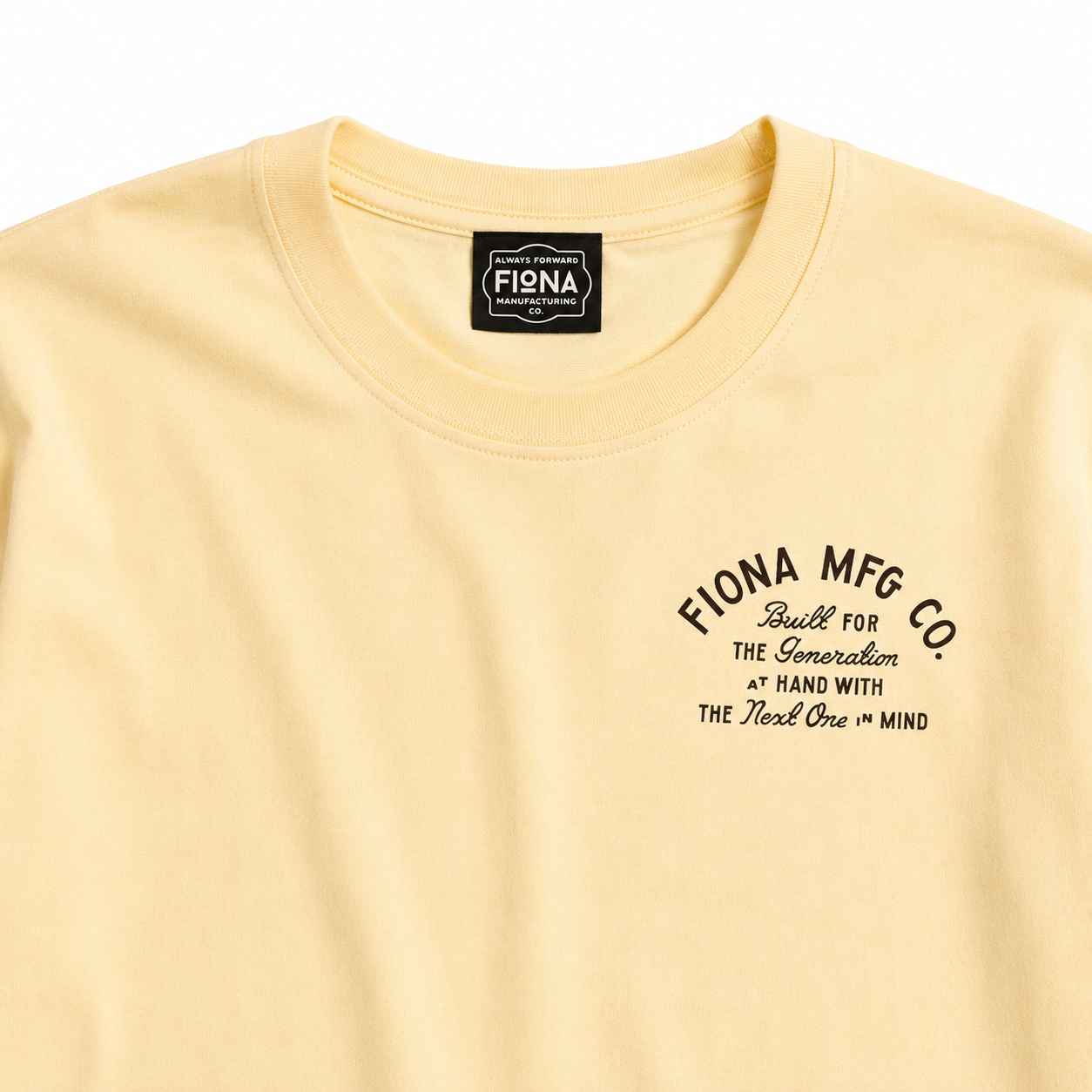 The Company Standard Tee - Light Apricot