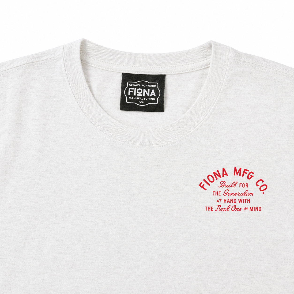 The Company Standard Tee - Flower Gray