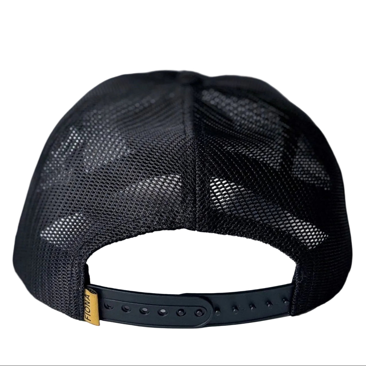 Fiona Trademark Trucker Hat - Black