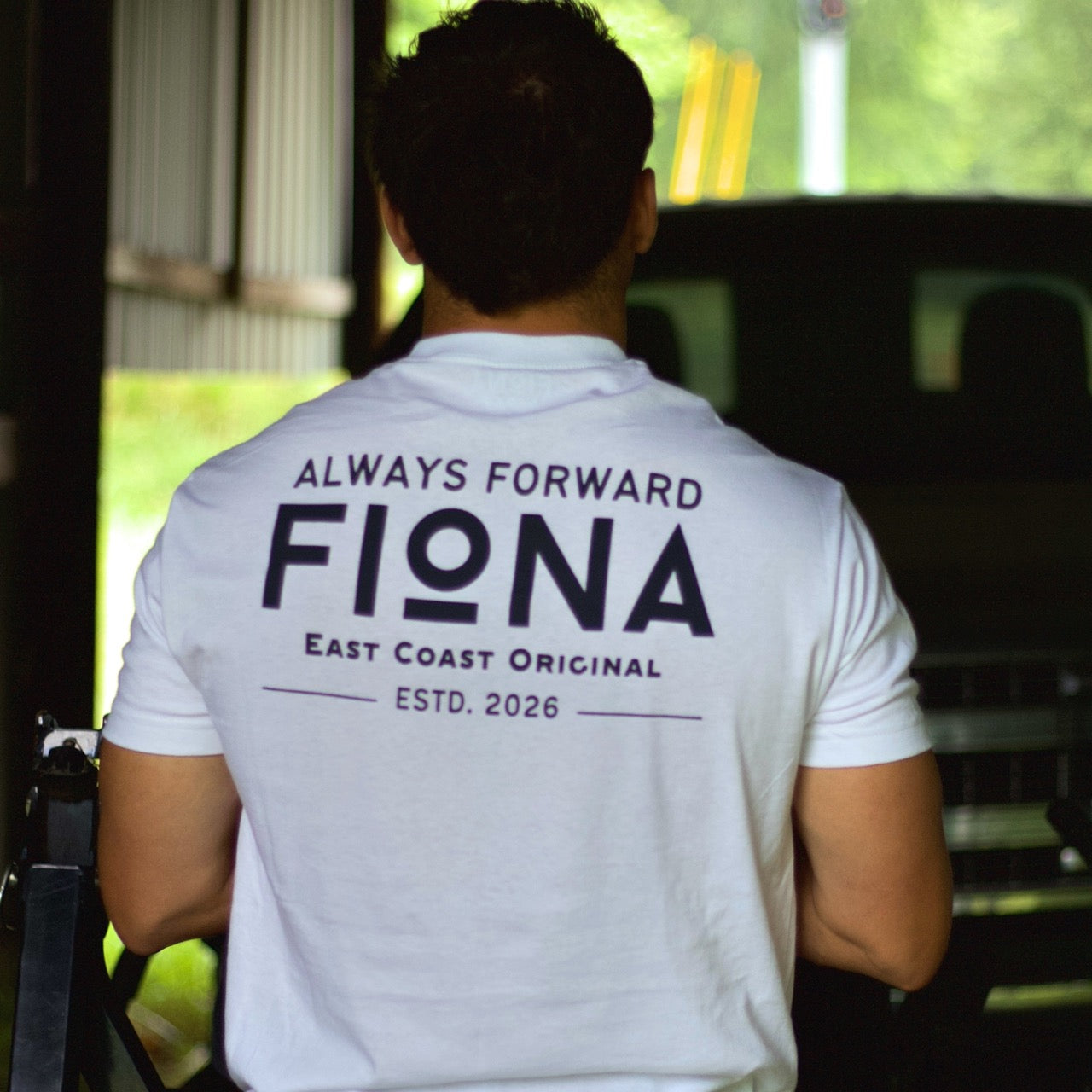 Branded Tee White