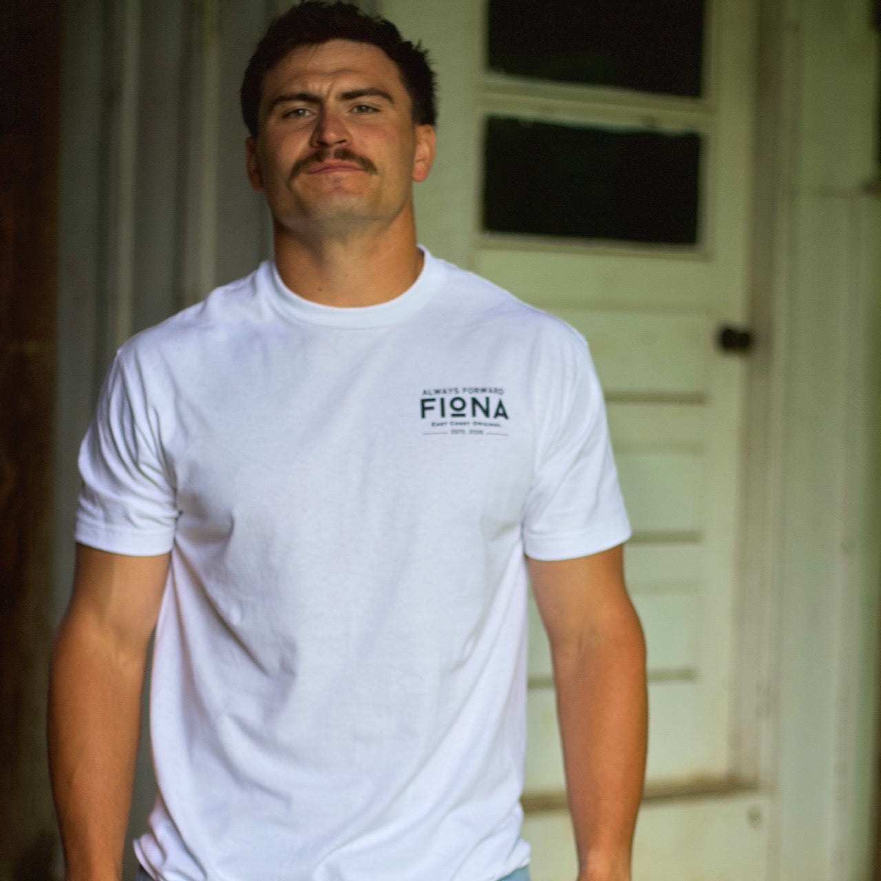 Branded Tee White