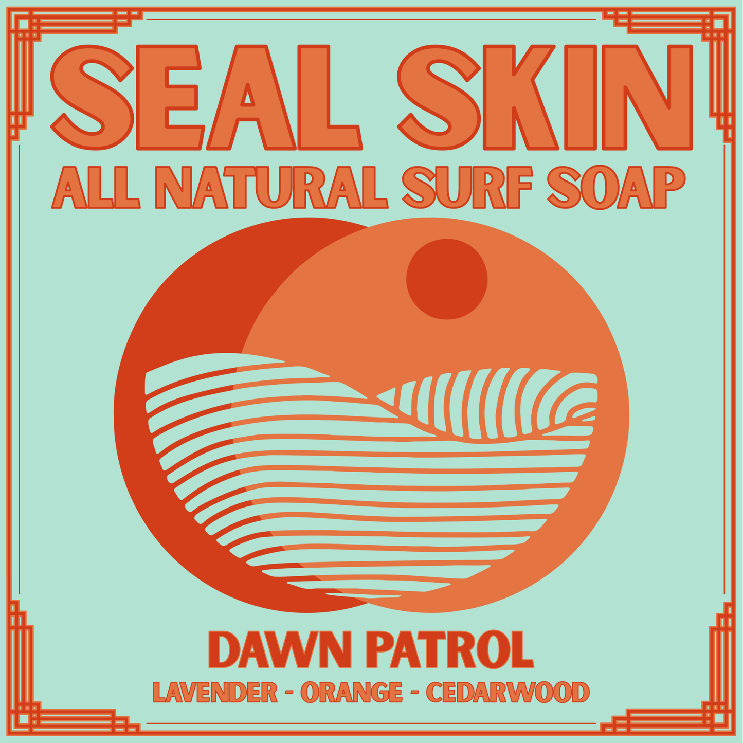 Seal Skin All Natural Soap : Dawn Patrol