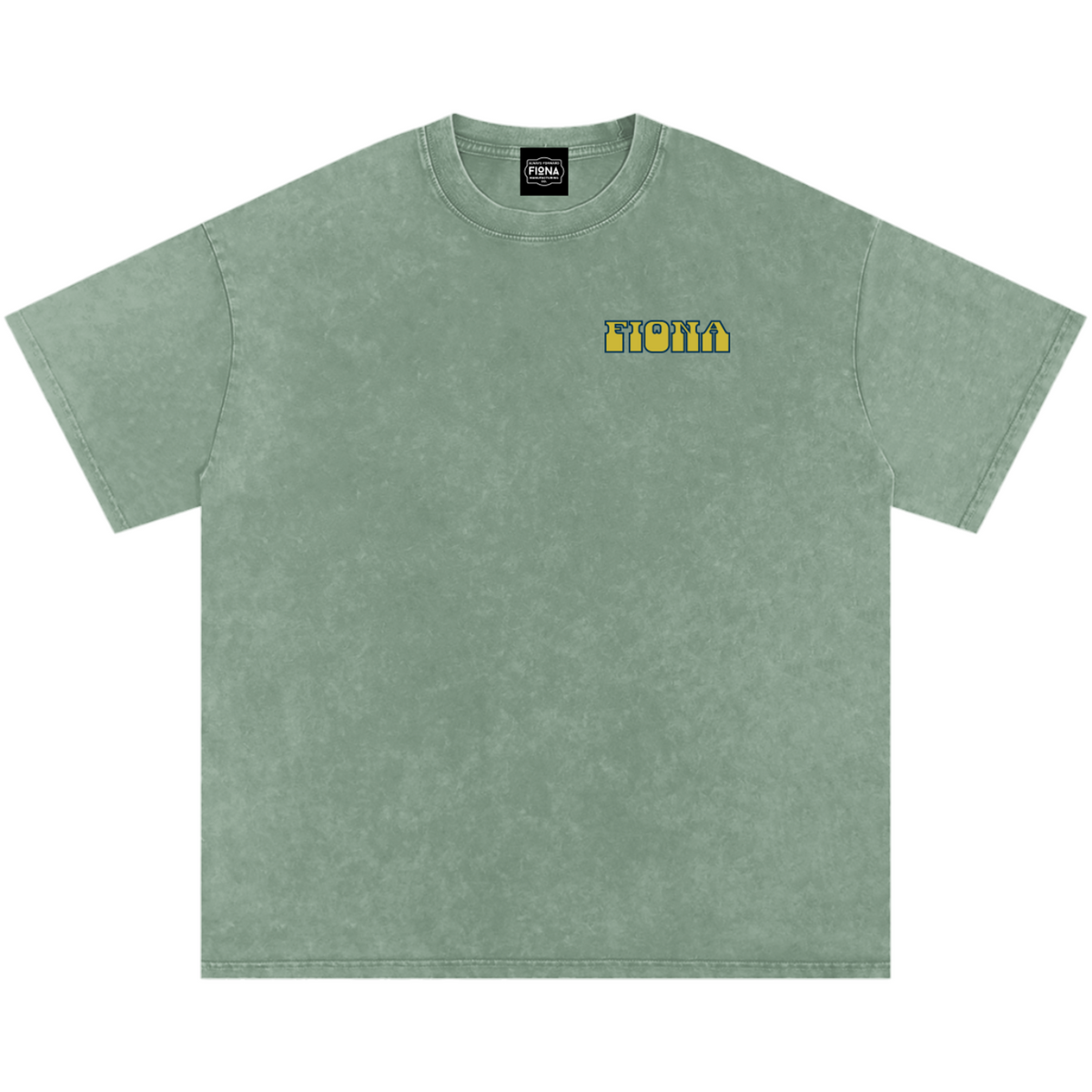 Good Company Snow Washed Tee - Bean Green