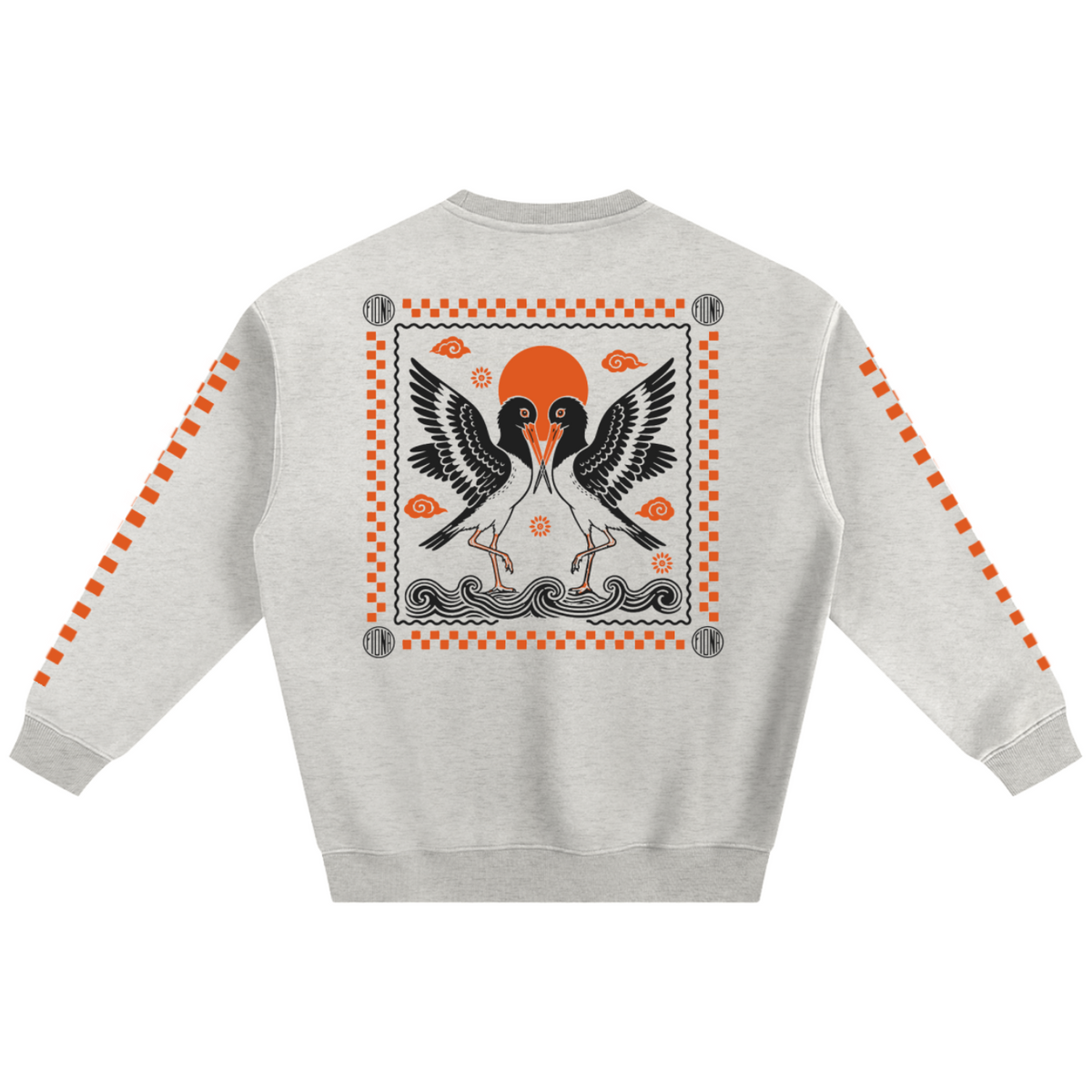 The Oystercatcher Fleeced Sweatshirt [Field Collection 1] - Oat Gray